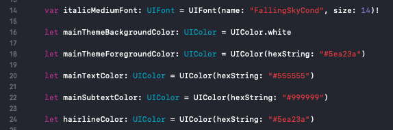 Theming example