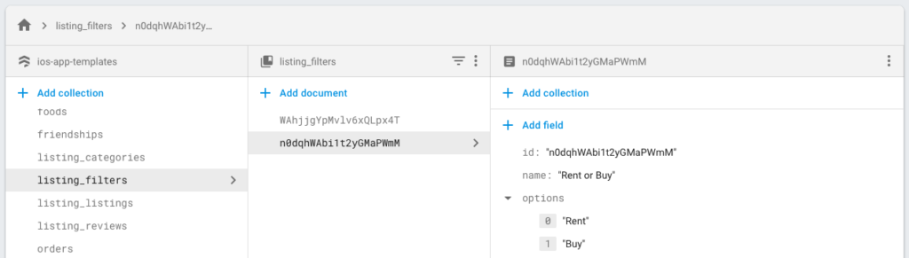Filters example