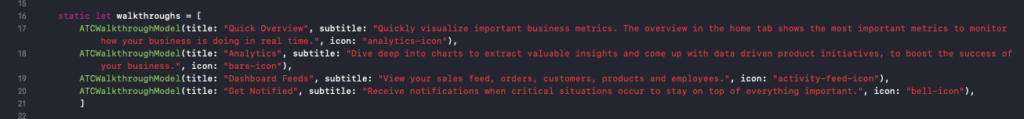 walkthrough example