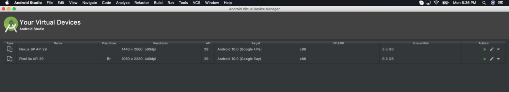 Android Studio Setup