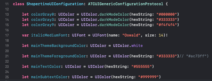 Theme example