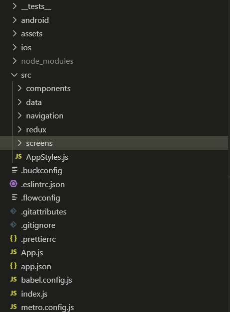 files bar