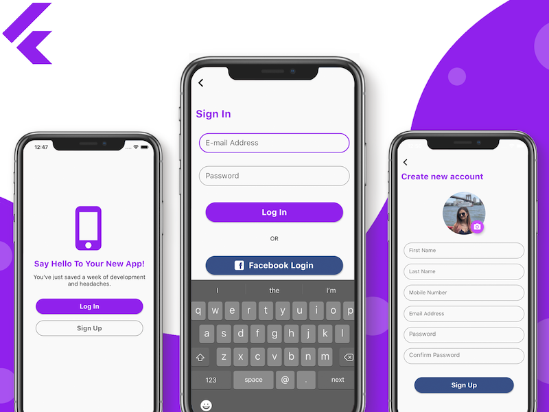flutter firebase starter kit