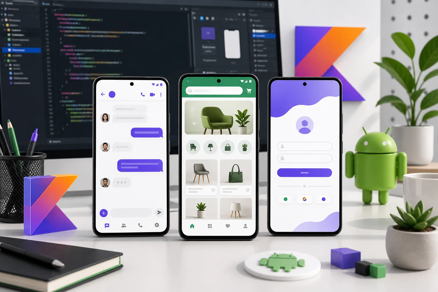Free Android app templates in Kotlin