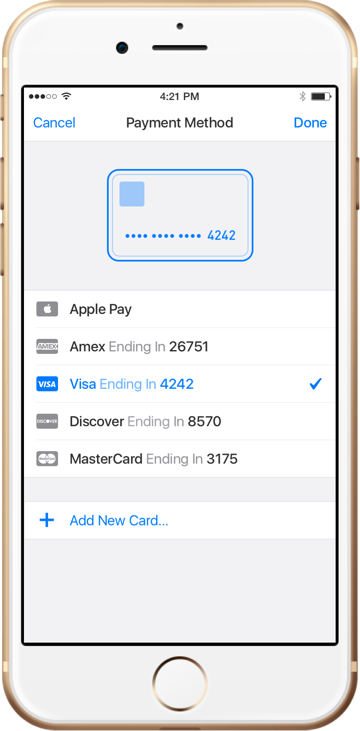 running the app