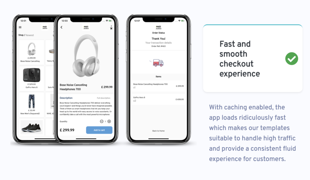 WooCommerce App: Label StoreMax - Flutter Template