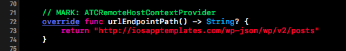 Endpoint example