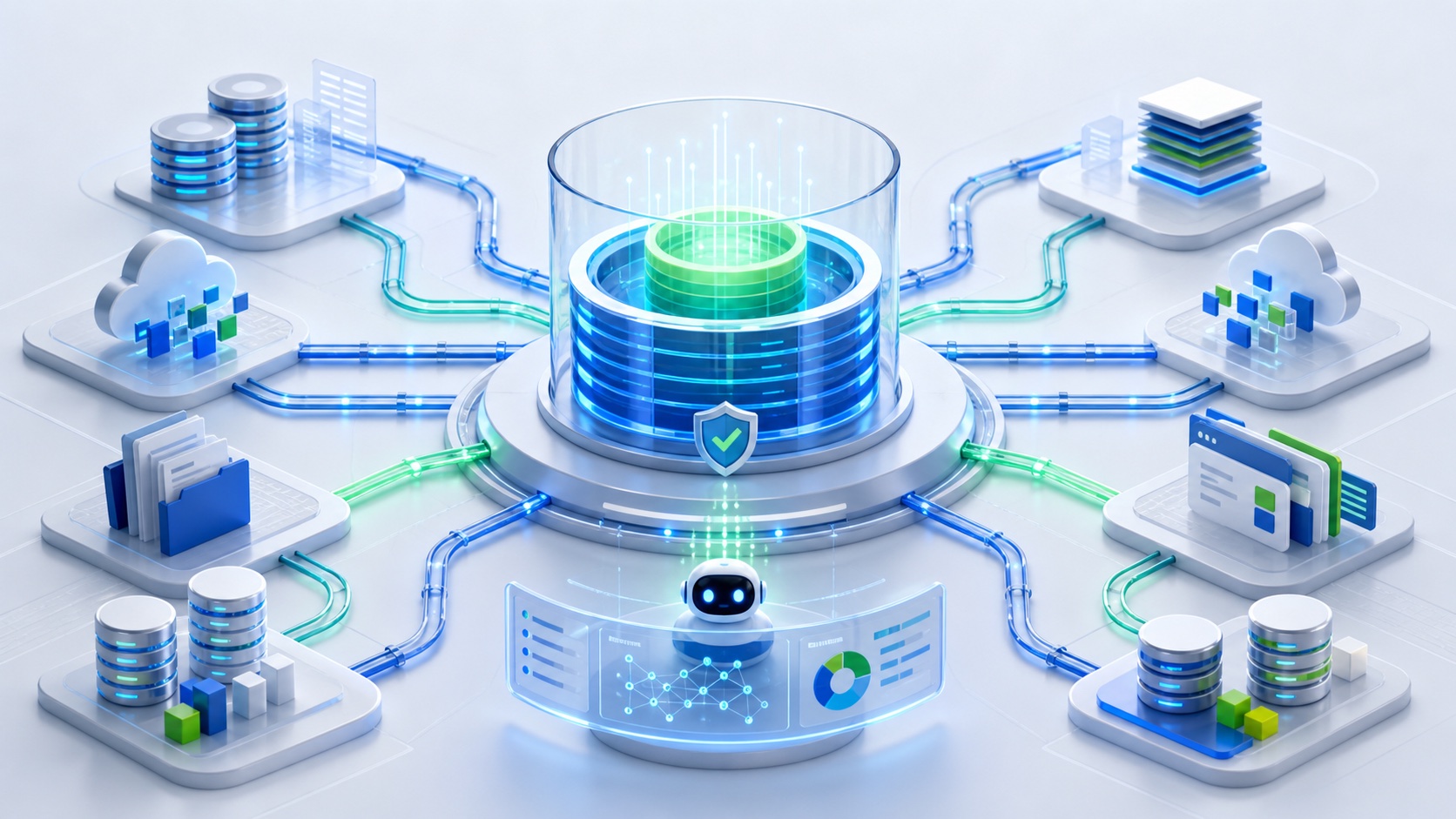 Single source of truth architecture for AI systems